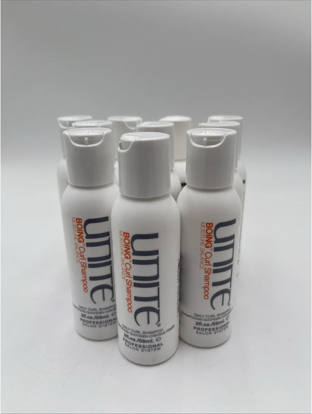 UNITE Boing Curl Shampoo Moisture Balance 2.Oz Each Set Of 10